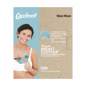Carriwell Breast Soother Hot & Cold Breast Therapy for New Pregnant Mums Reusable Breast Pack