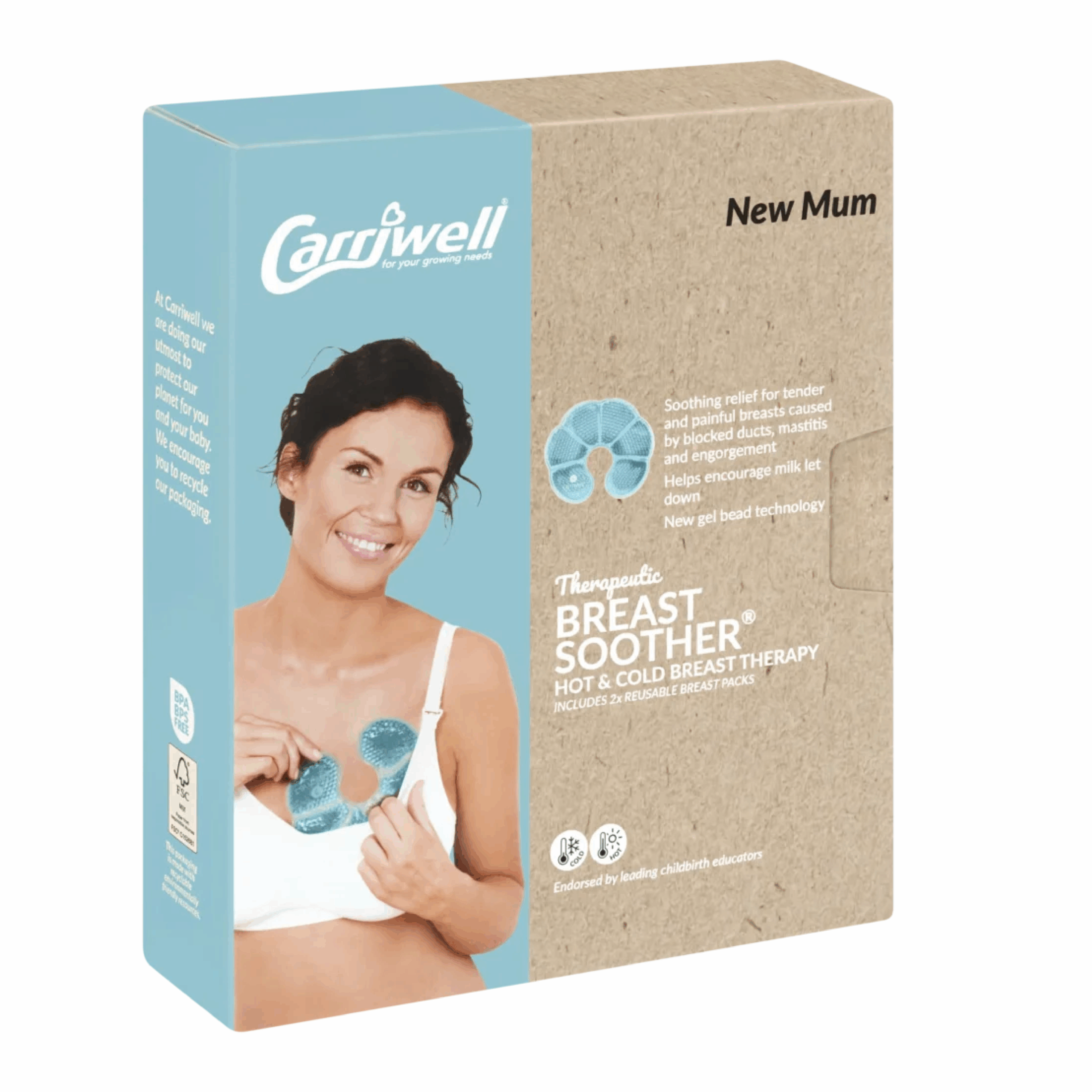 Carriwell Soothing Relief for Tender and Painful Breasts Caused by Blocked Ducts Helps Let Milk Down