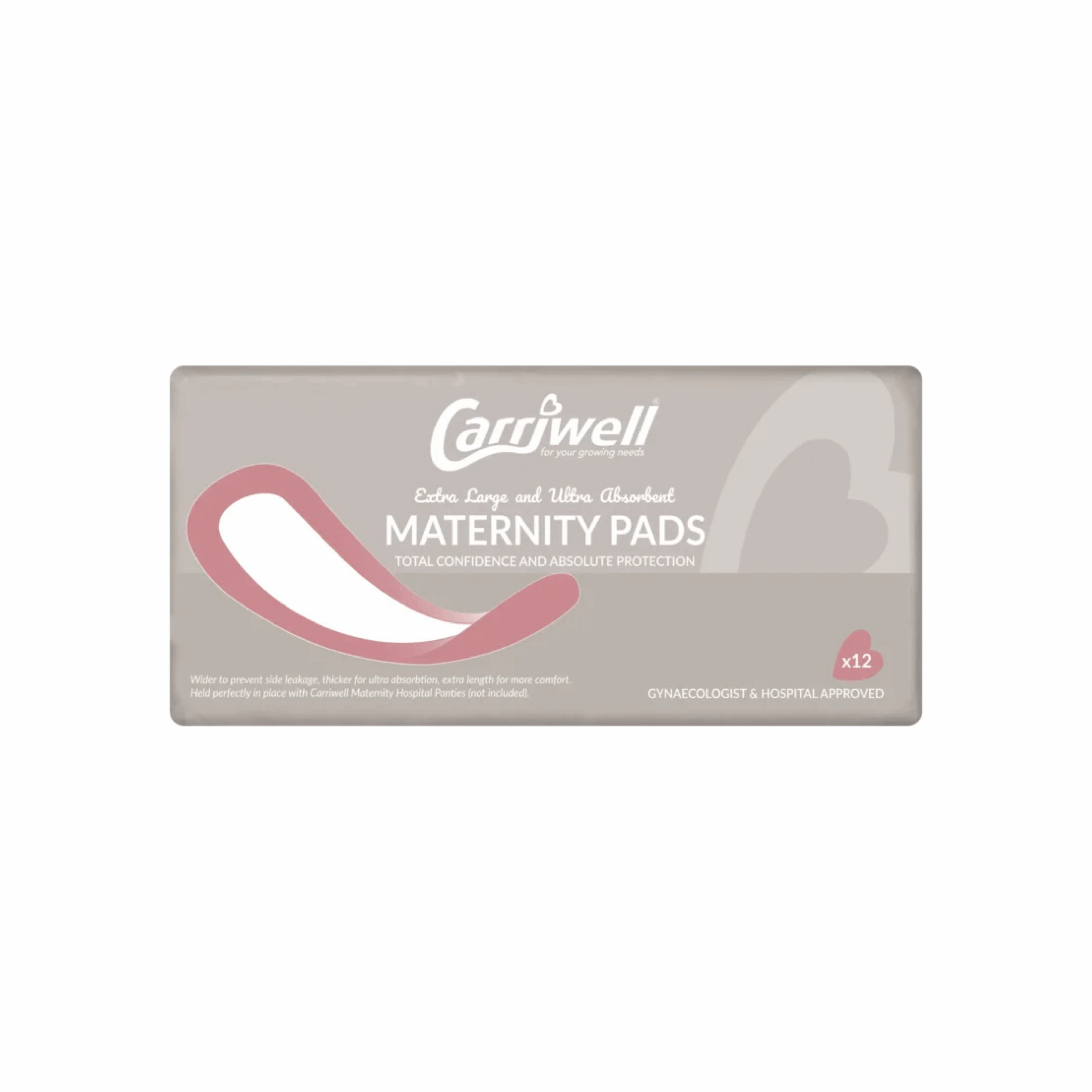 Carriwell Ultra Absorbent Maternity Pads for Total Confidence and Absolute Protection