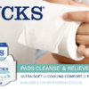 TUCKS Medicated Pads Banner