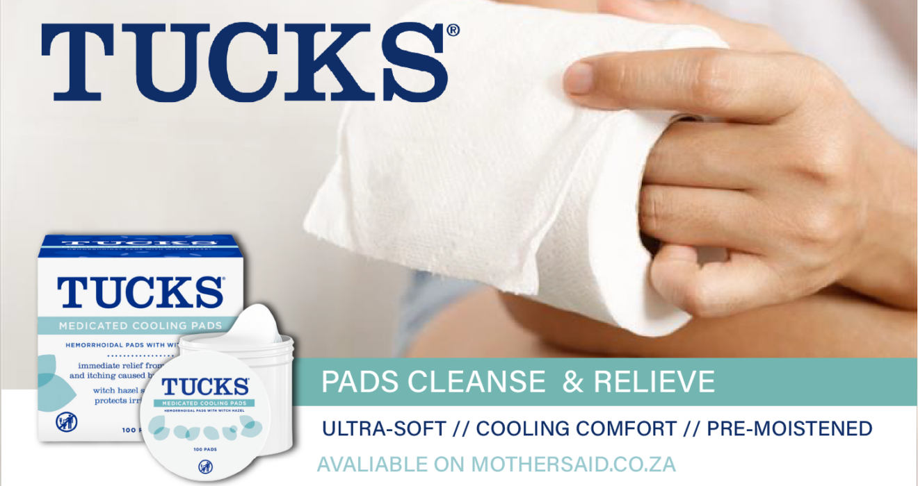 TUCKS Medicated Pads Banner