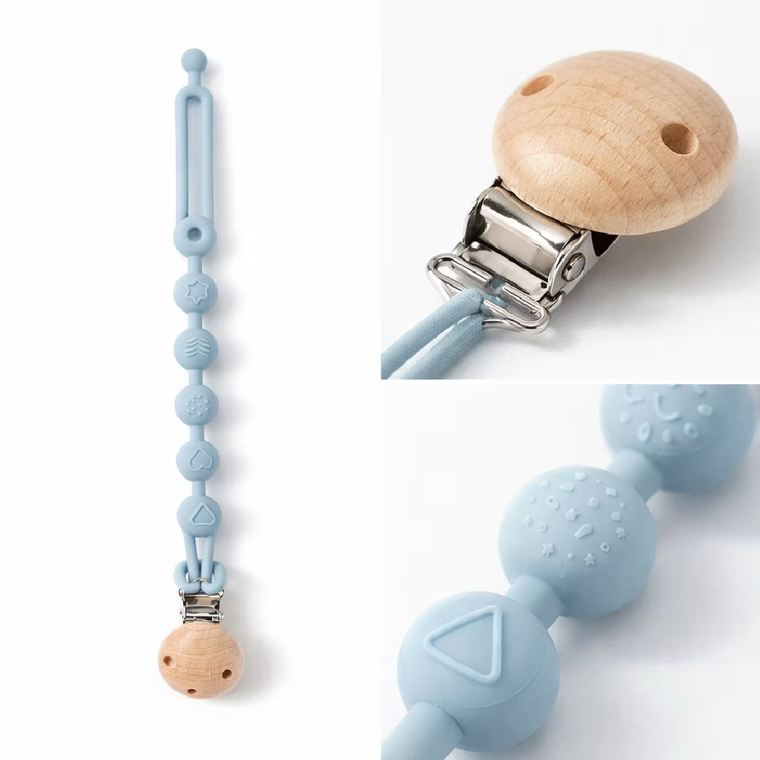 Dusty Blue Dummy Clip - Image 2