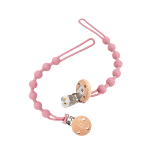 Dusty Pink Dummy Clip