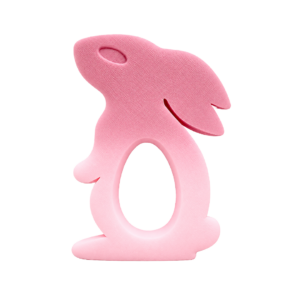Dusty Pink Bunny Teether